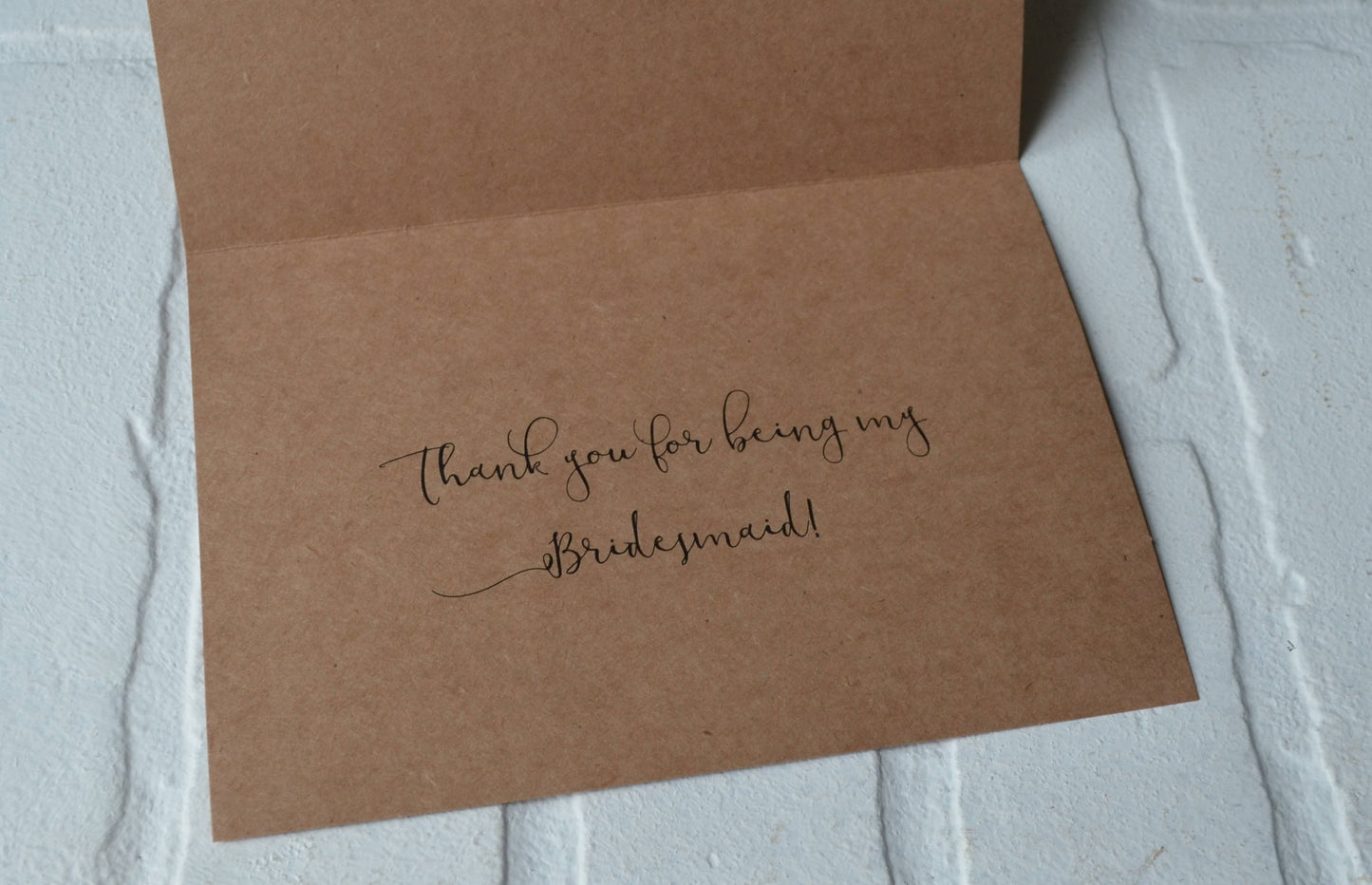 Best day ever started with you | wedding bridal party thank you cards