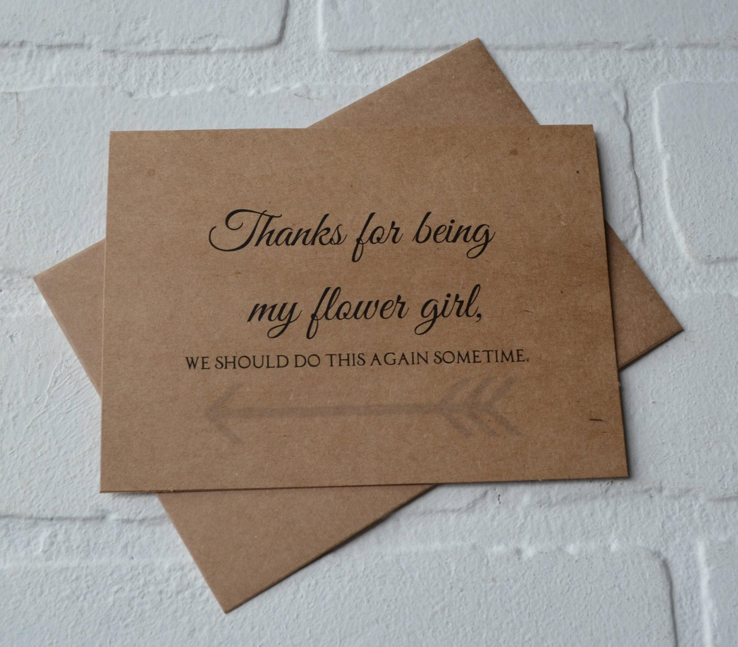 THANK YOU for being my bridesmaid wedding bridal party thank you cards
