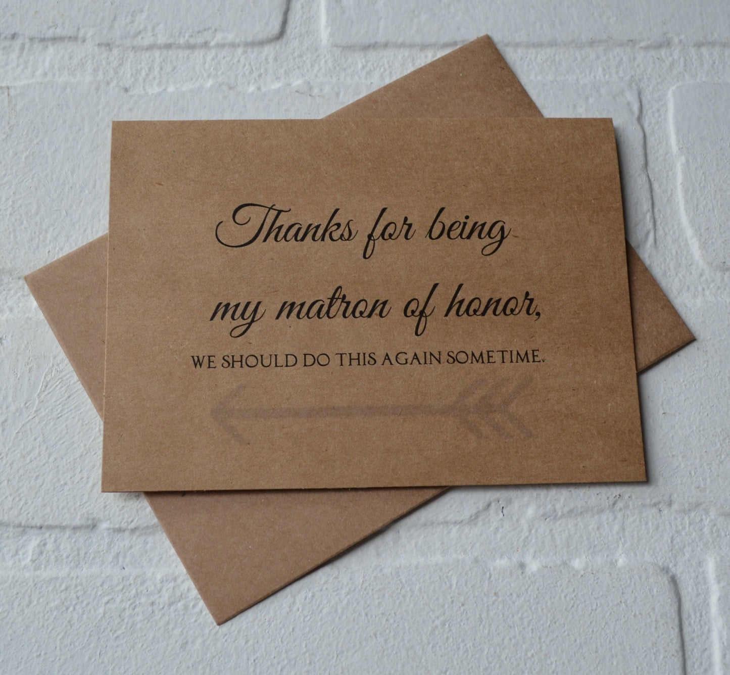 THANK YOU for being my bridesmaid wedding bridal party thank you cards