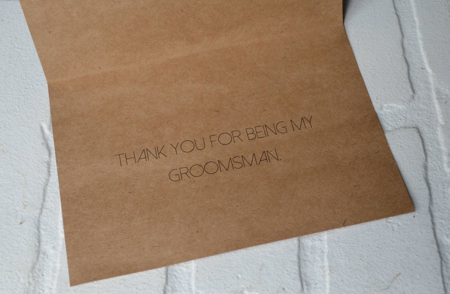 LIKE A BOSS wedding bridal party thank you cards