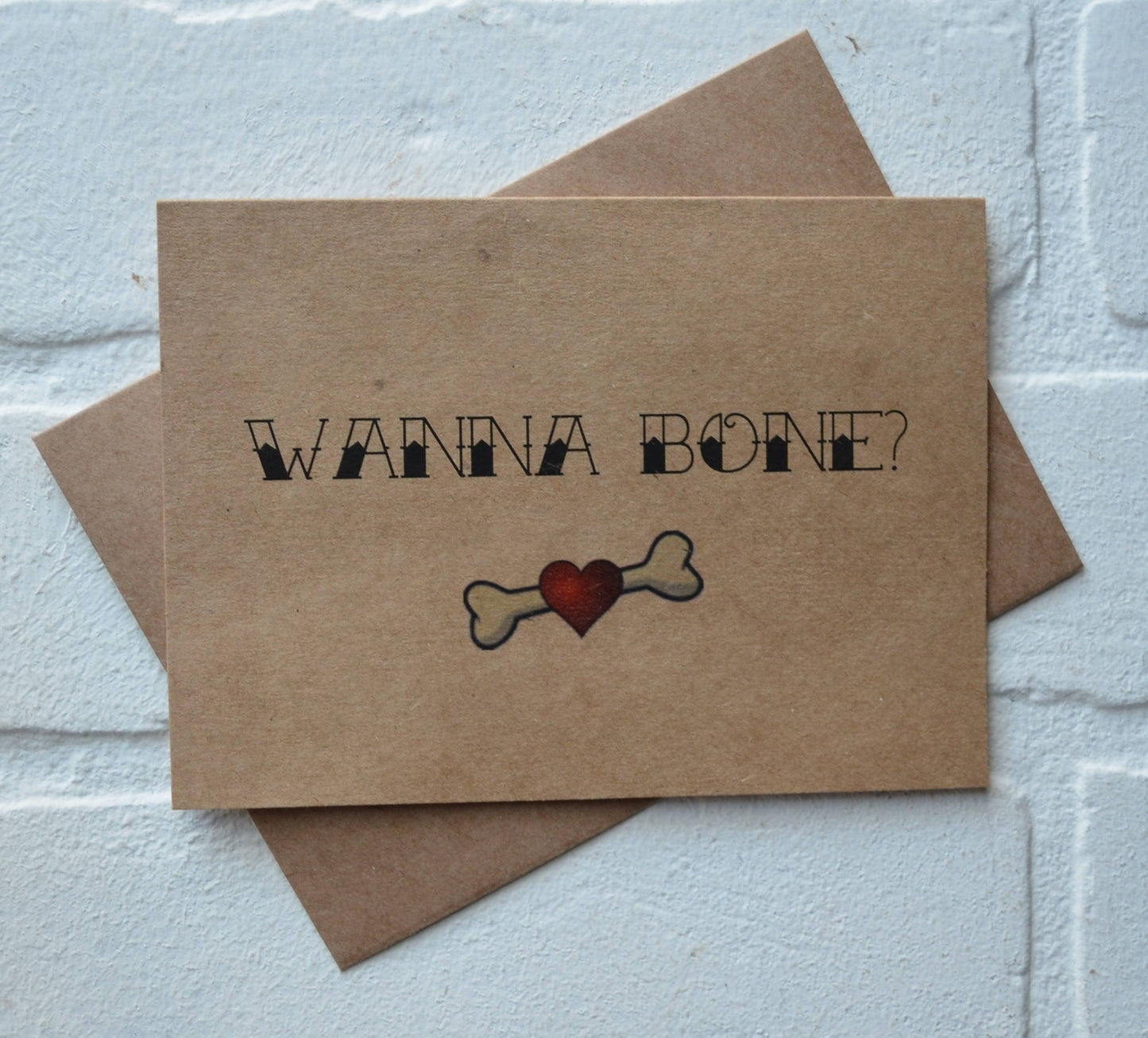 Wanna bone | Happy Valentine's Day Greeting Cards | Love Card