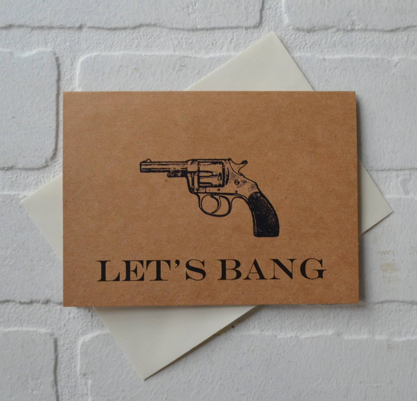 Let's bang | Happy Valentine's Day Greeting Cards | Love Card | Pun