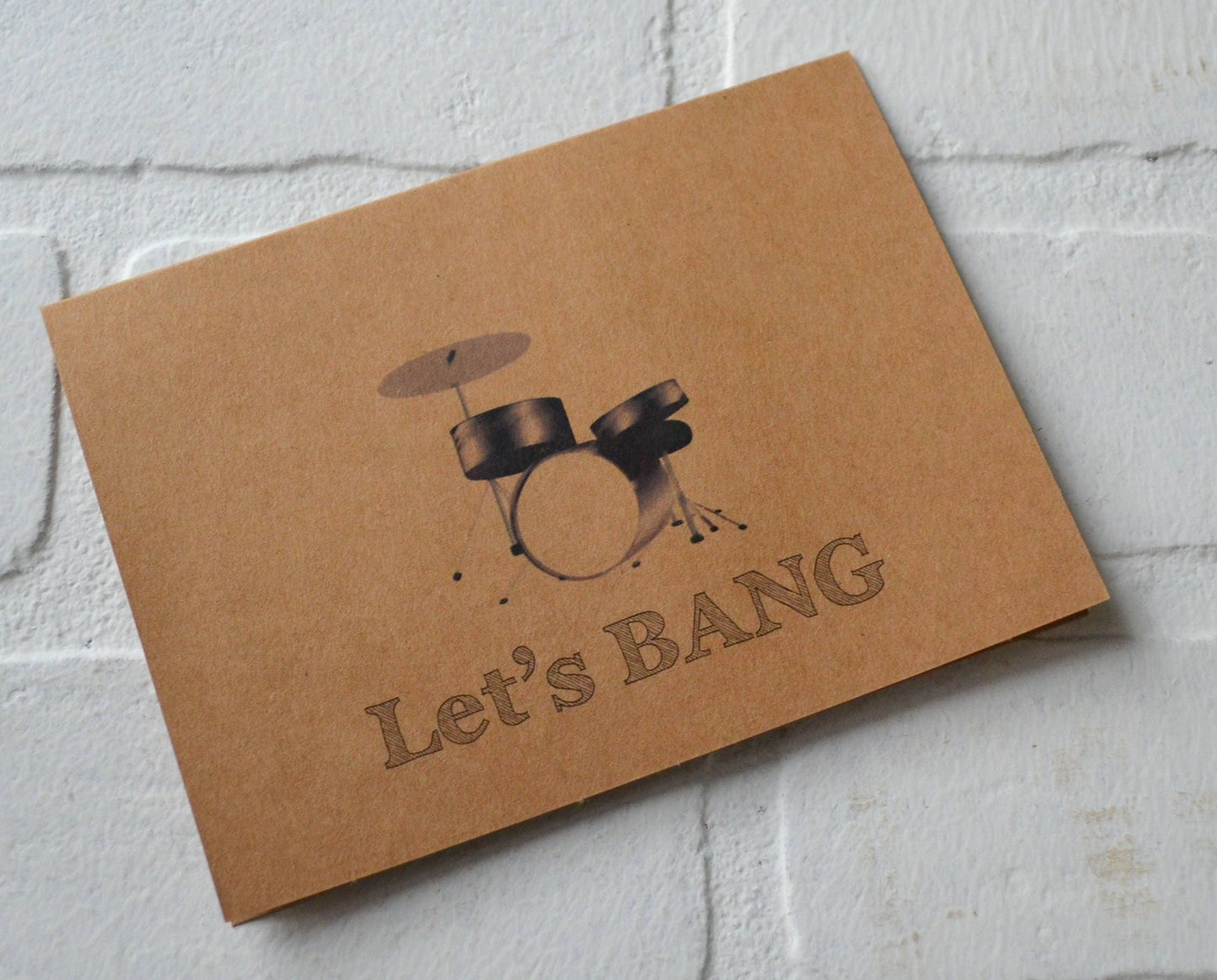 Let's bang | Happy Valentine's Day Greeting Cards | Love Card | Pun