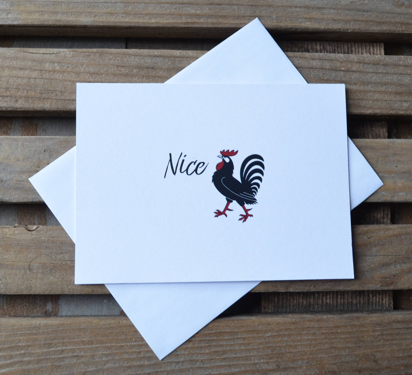 Nice rooster | Happy Valentine's Day Greeting Cards | Love Card
