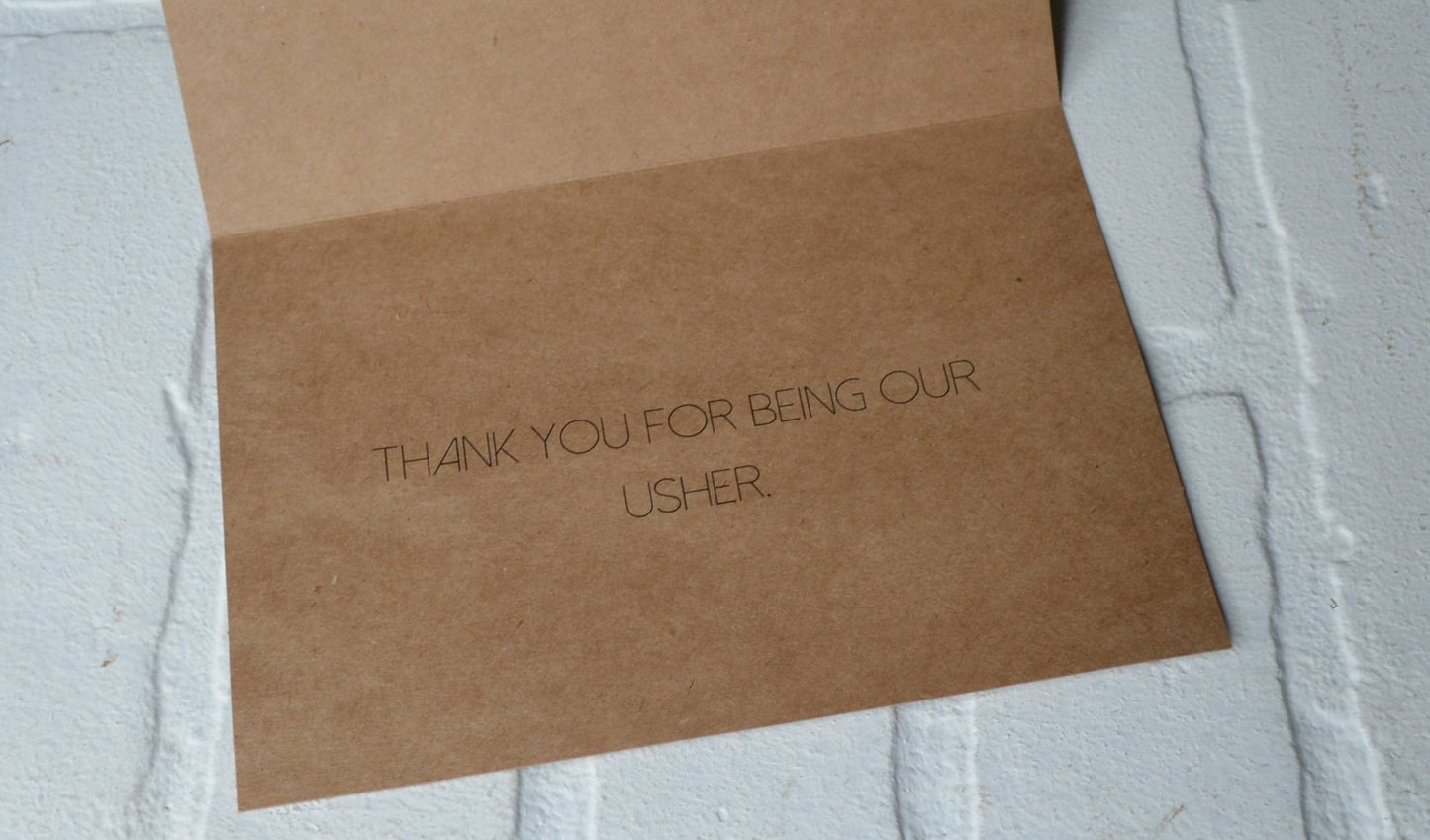 LIKE A BOSS wedding bridal party thank you cards