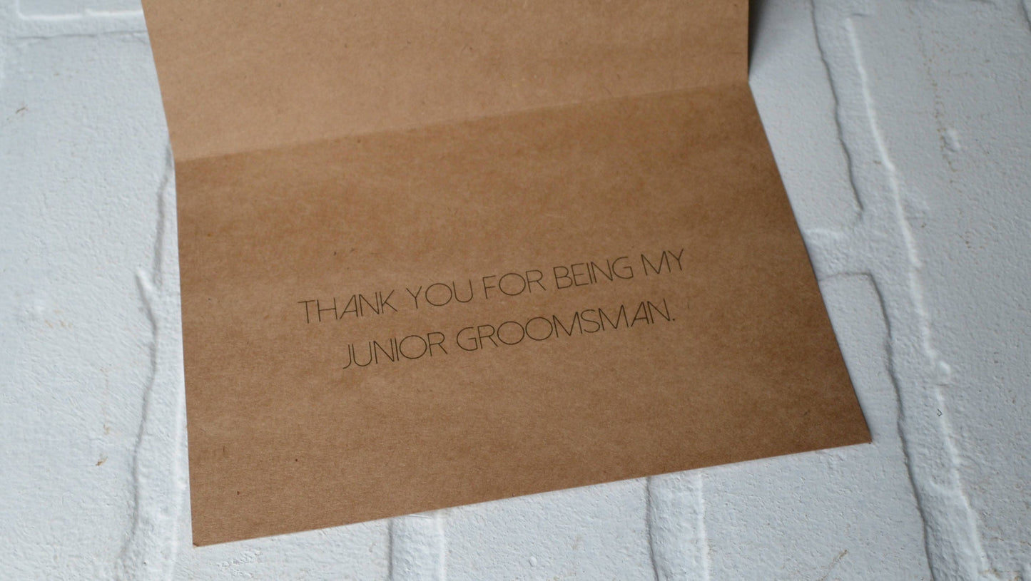 LIKE A BOSS wedding bridal party thank you cards