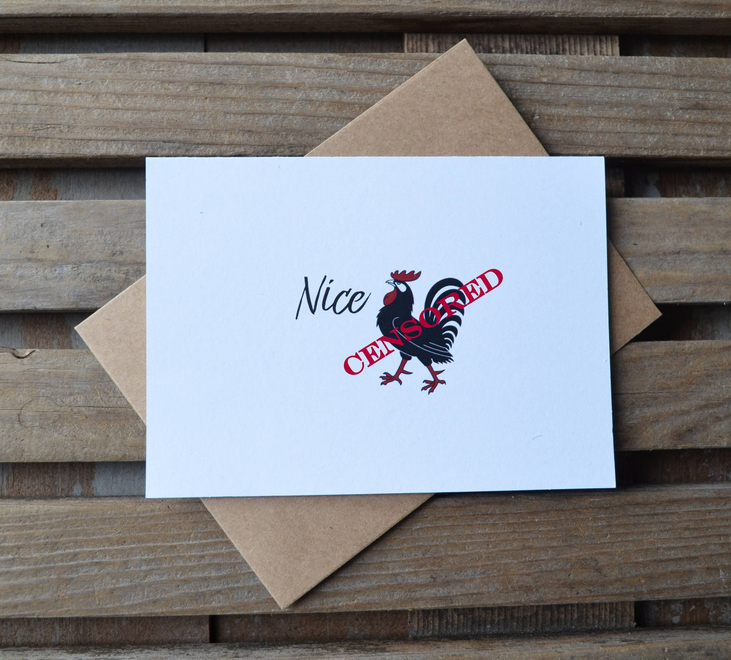 Nice rooster | Happy Valentine's Day Greeting Cards | Love Card