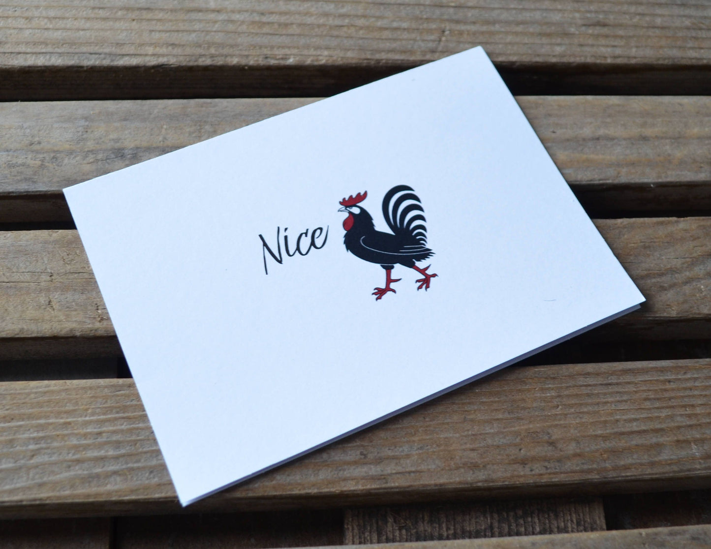 Nice rooster | Happy Valentine's Day Greeting Cards | Love Card