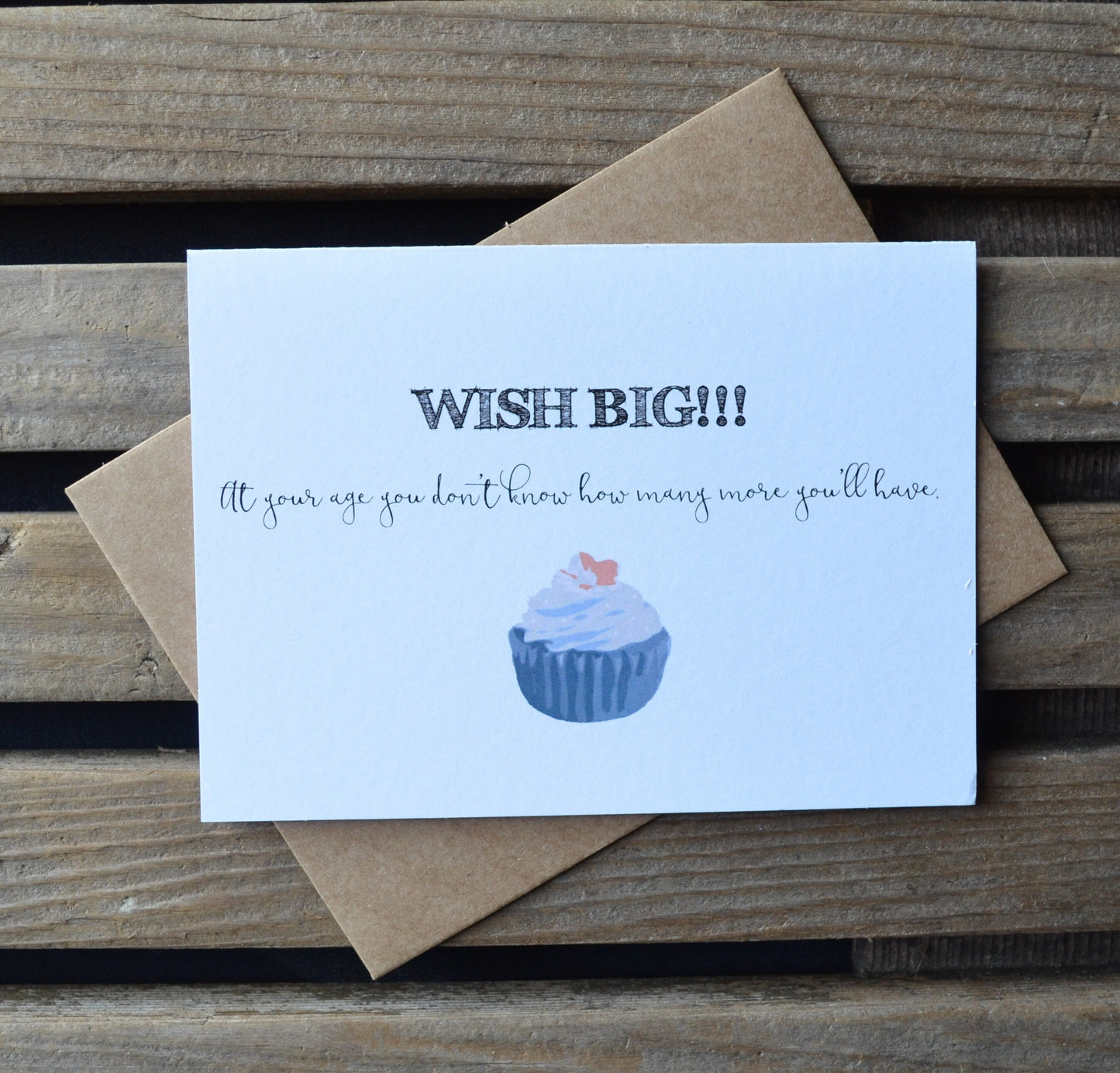 Wish Big At Your Age You Don't Know How Many More You'll Have | Happy Birthday Greeting Cards