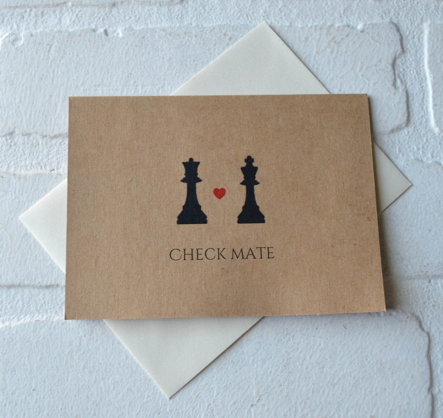 CHECK MATE | Happy Valentine's Day Greeting Cards | Love Card