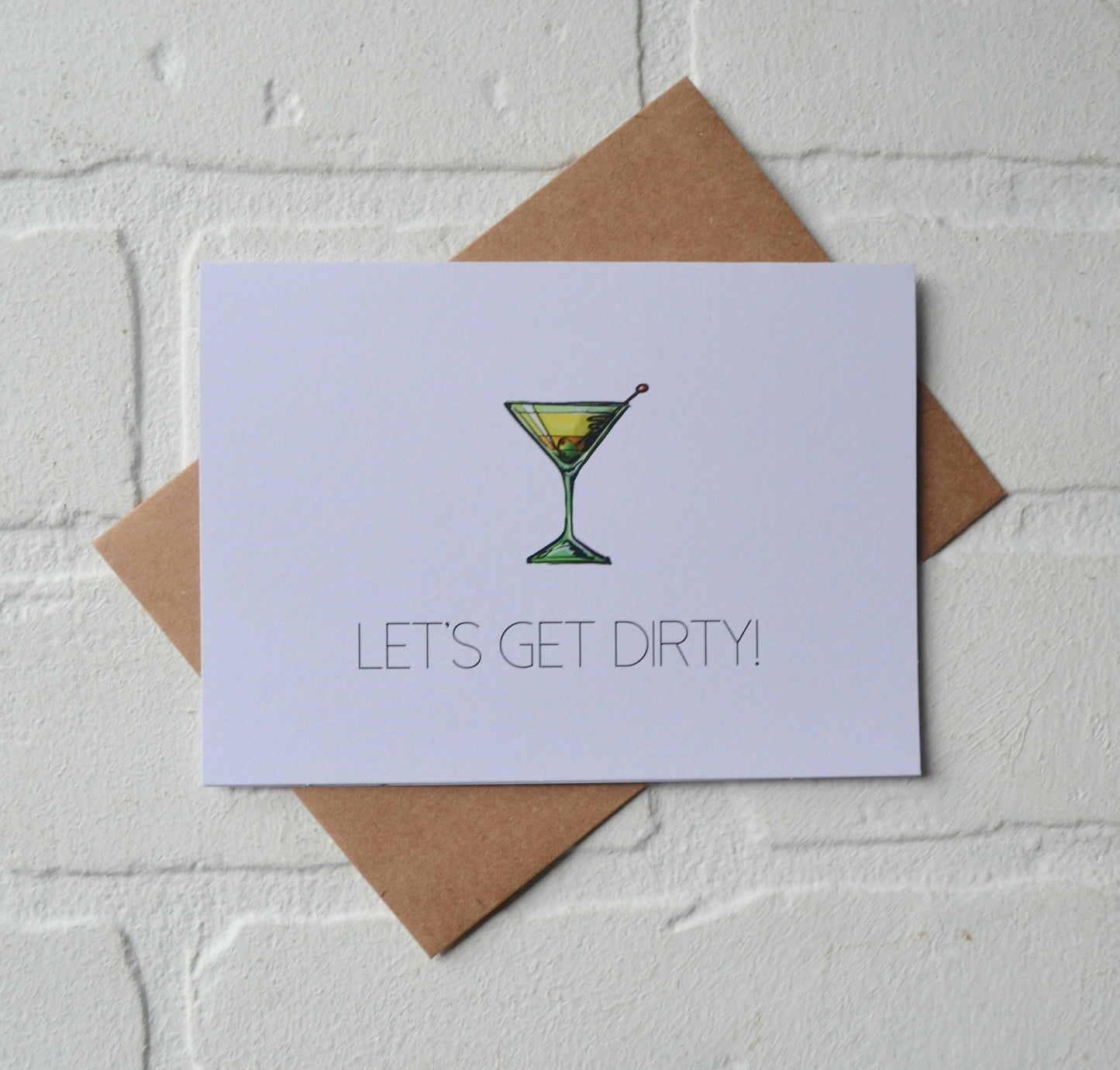 Let's Get Dirty | Happy Valentine's Day Greeting Cards | Love Card