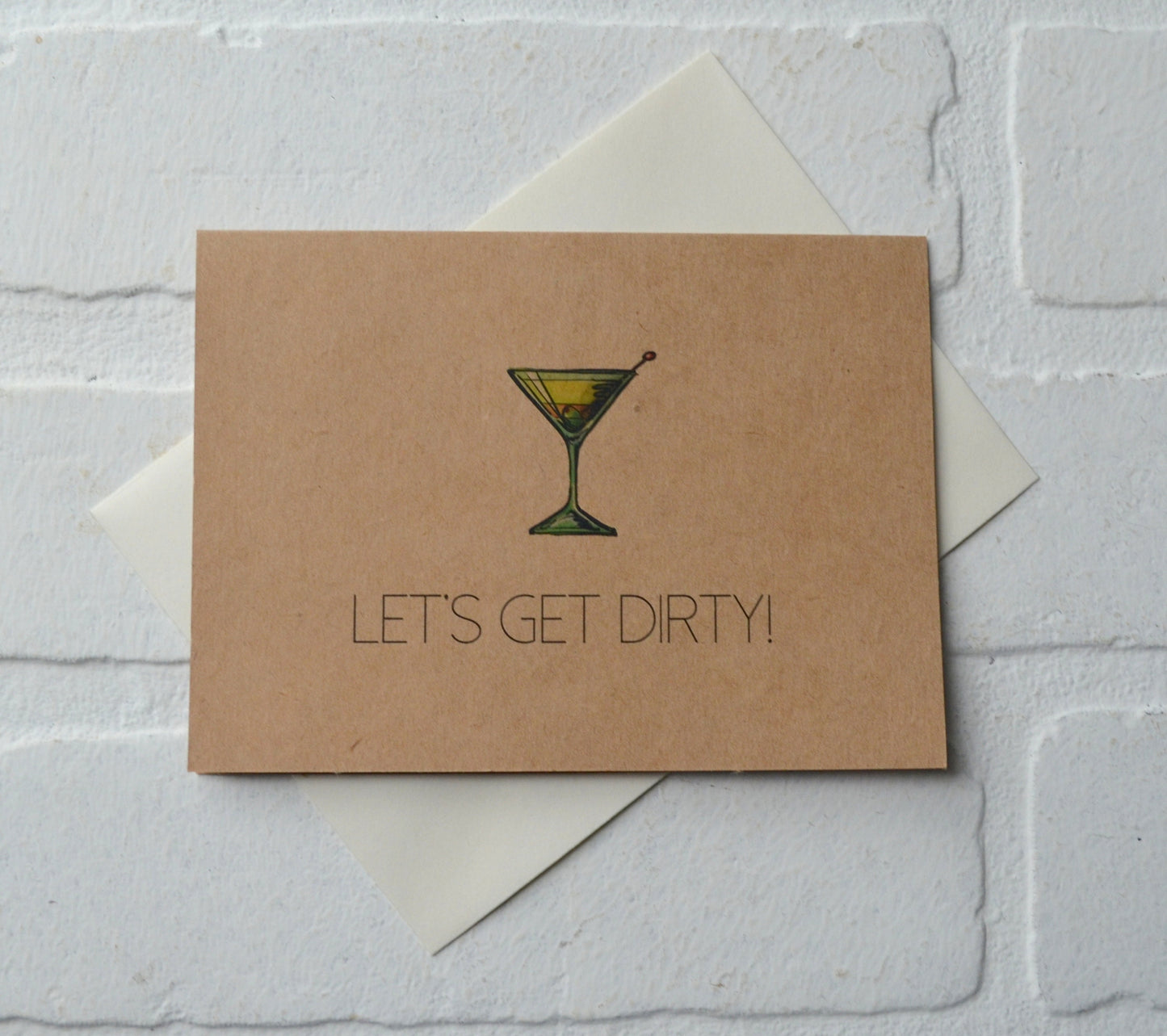 Let's Get Dirty | Happy Valentine's Day Greeting Cards | Love Card