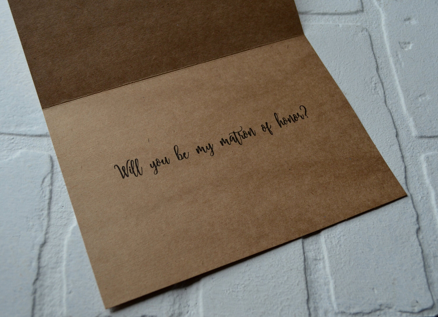 HERE GOES NOTHING | bridesmaid proposal cards | wedding party invite