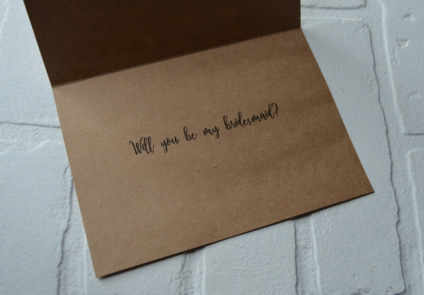 HERE GOES NOTHING | bridesmaid proposal cards | wedding party invite
