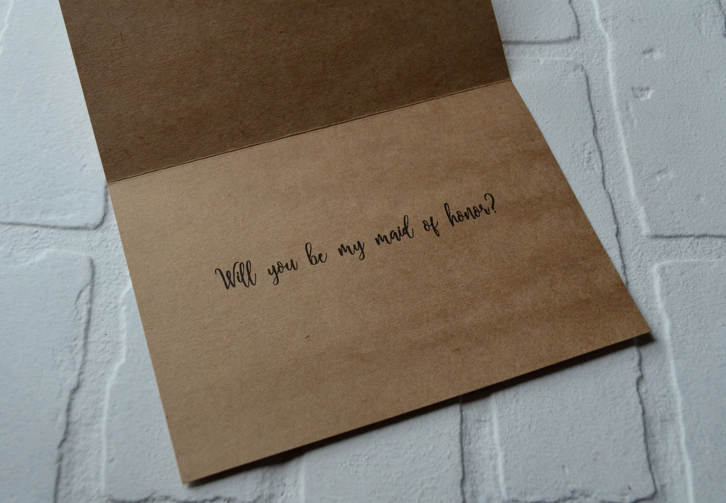 HERE GOES NOTHING | bridesmaid proposal cards | wedding party invite