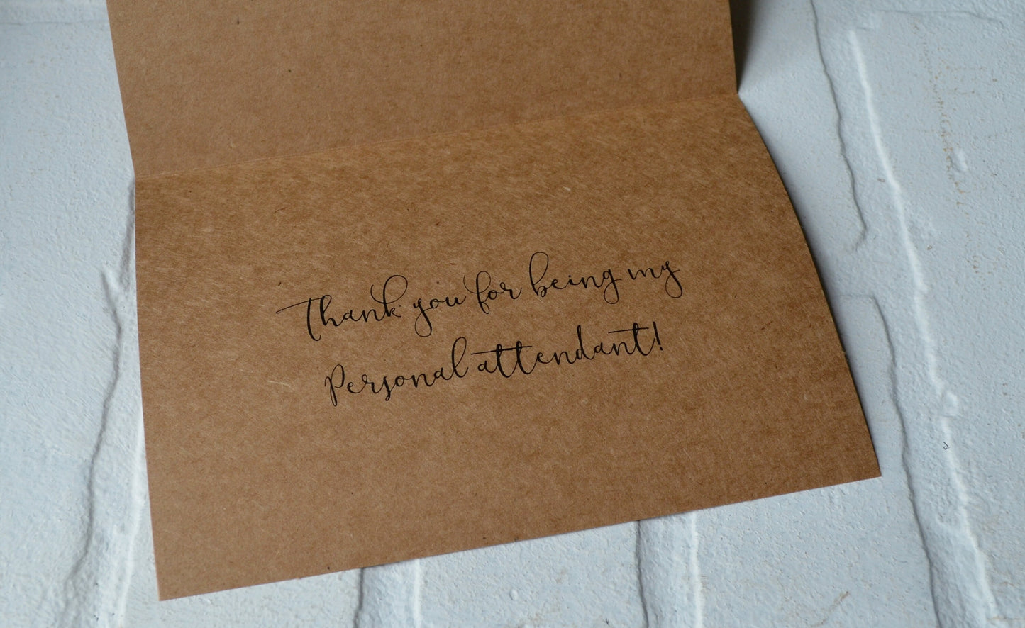 Best day ever started with you | wedding bridal party thank you cards