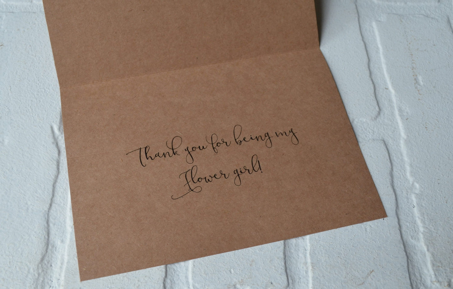 Best day ever started with you | wedding bridal party thank you cards