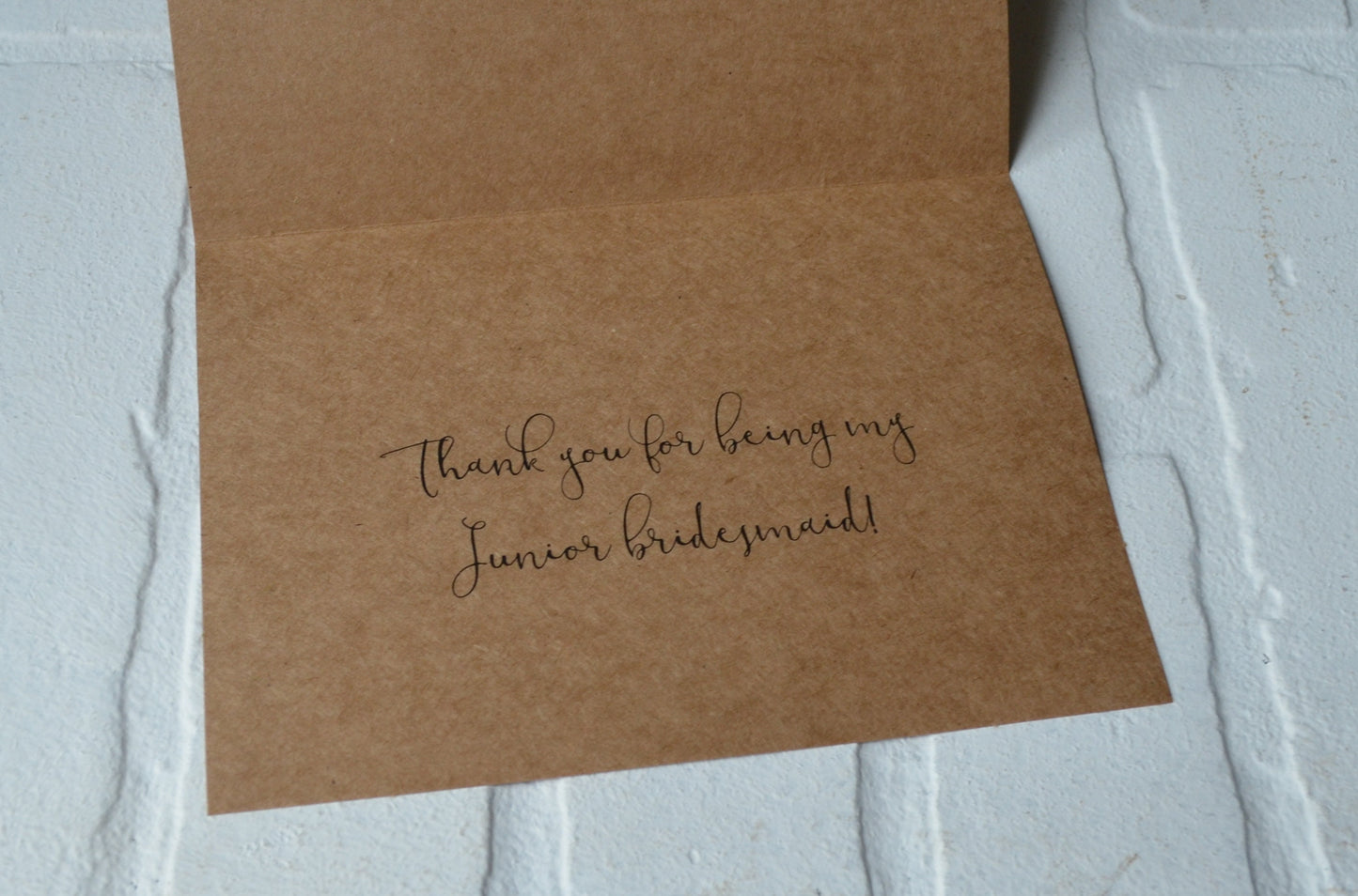 Best day ever started with you | wedding bridal party thank you cards