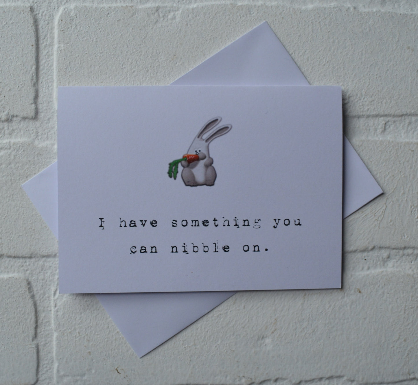 I have something you can nibble on | Happy Easter Greeting Cards | Love Card
