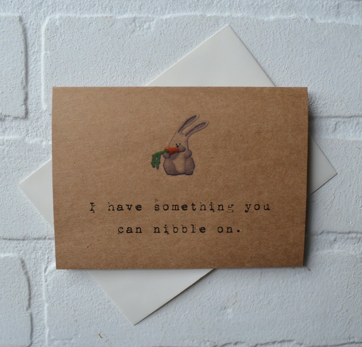 I have something you can nibble on | Happy Easter Greeting Cards | Love Card