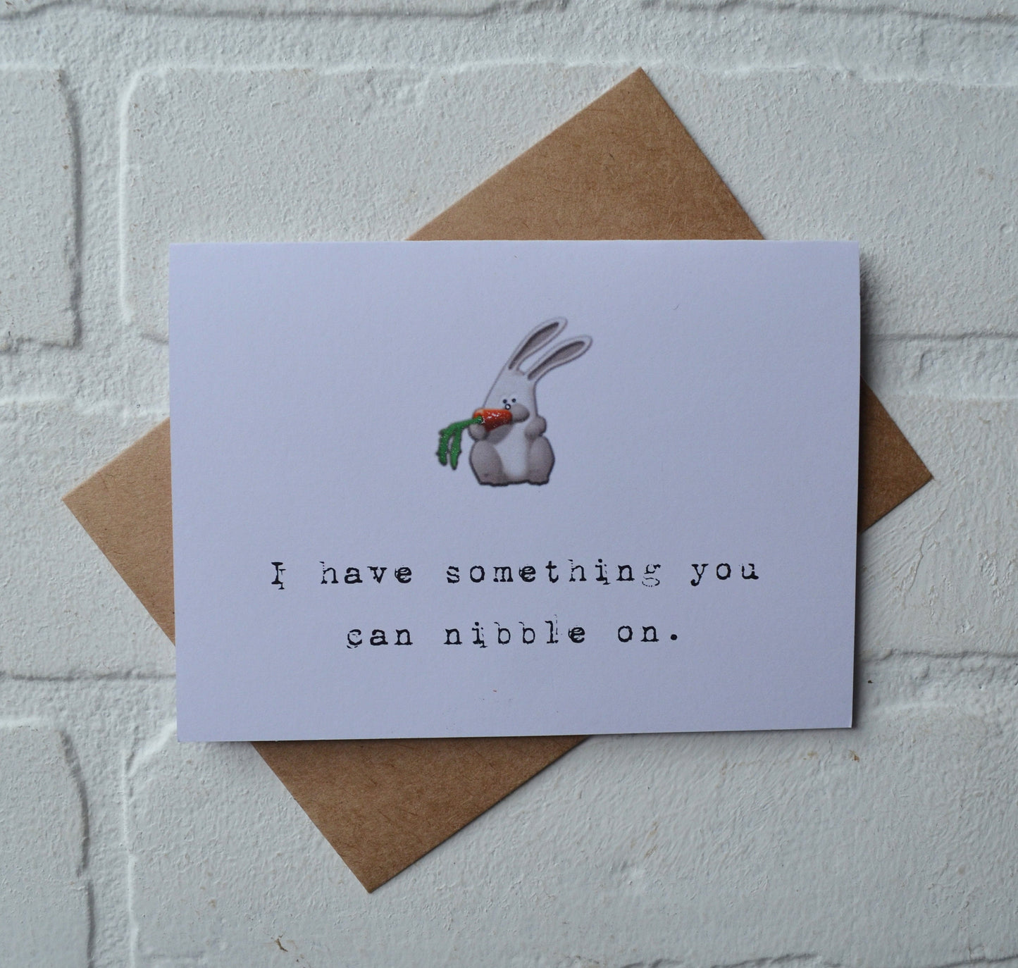 I have something you can nibble on | Happy Easter Greeting Cards | Love Card