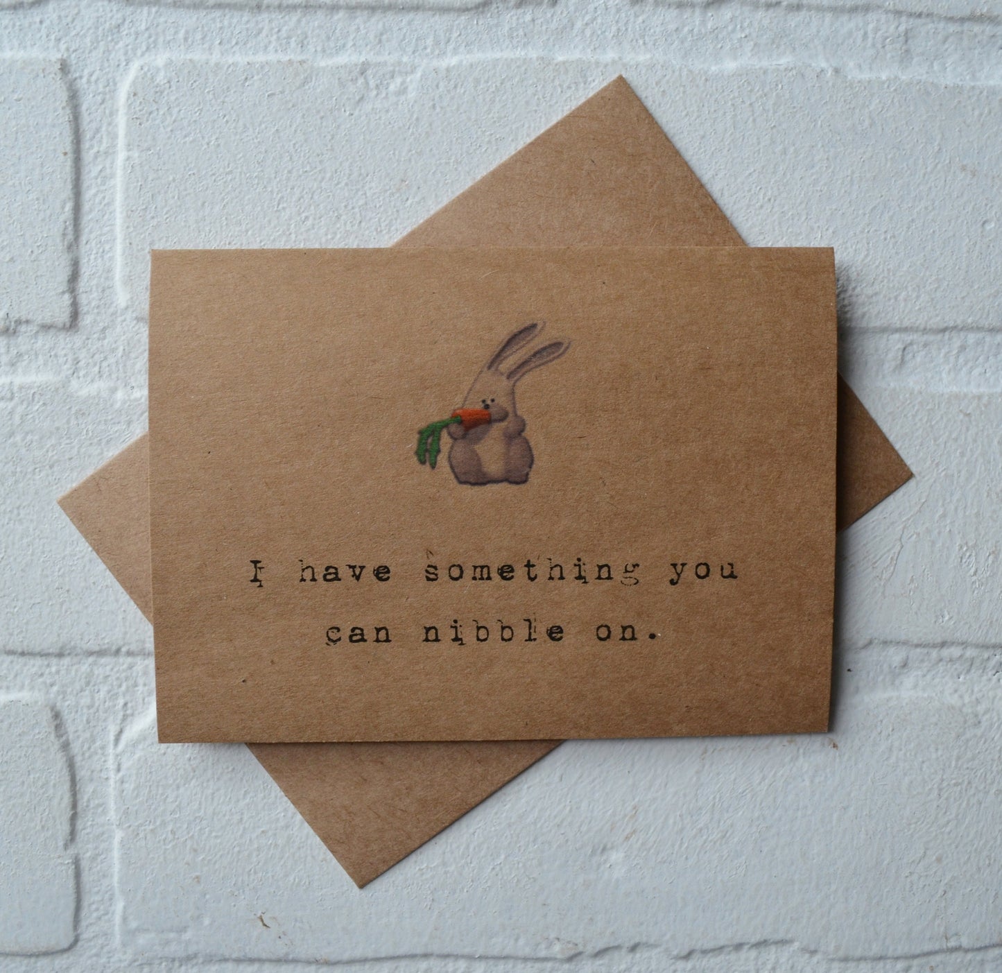 I have something you can nibble on | Happy Easter Greeting Cards | Love Card