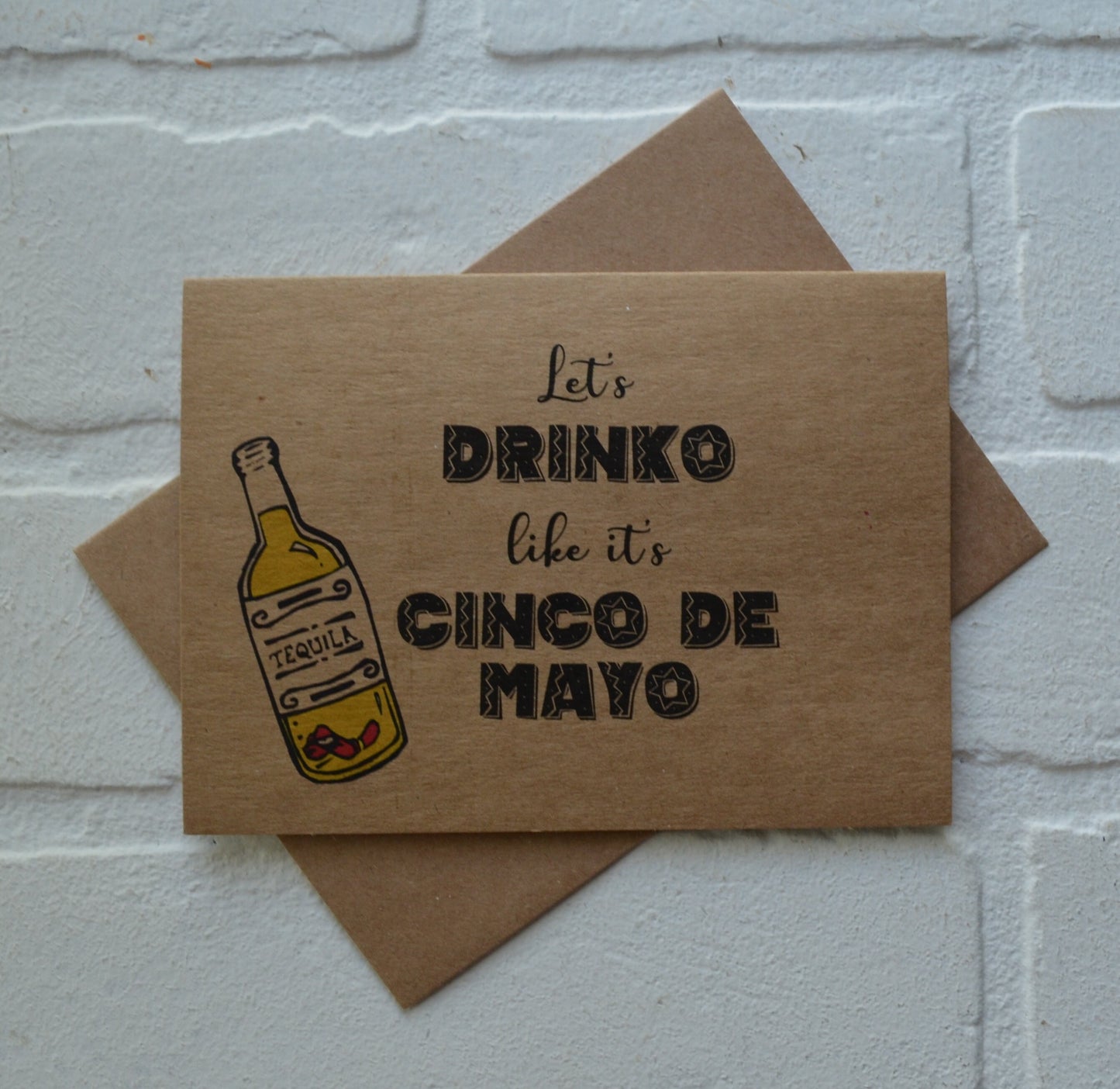 Let's drinko like it's Cinco de Mayo | Happy Cinco de Mayo greeting cards