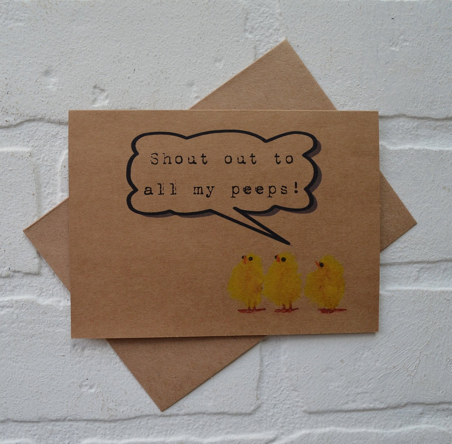 Shout out to all my peeps | Happy Easter Greeting Cards