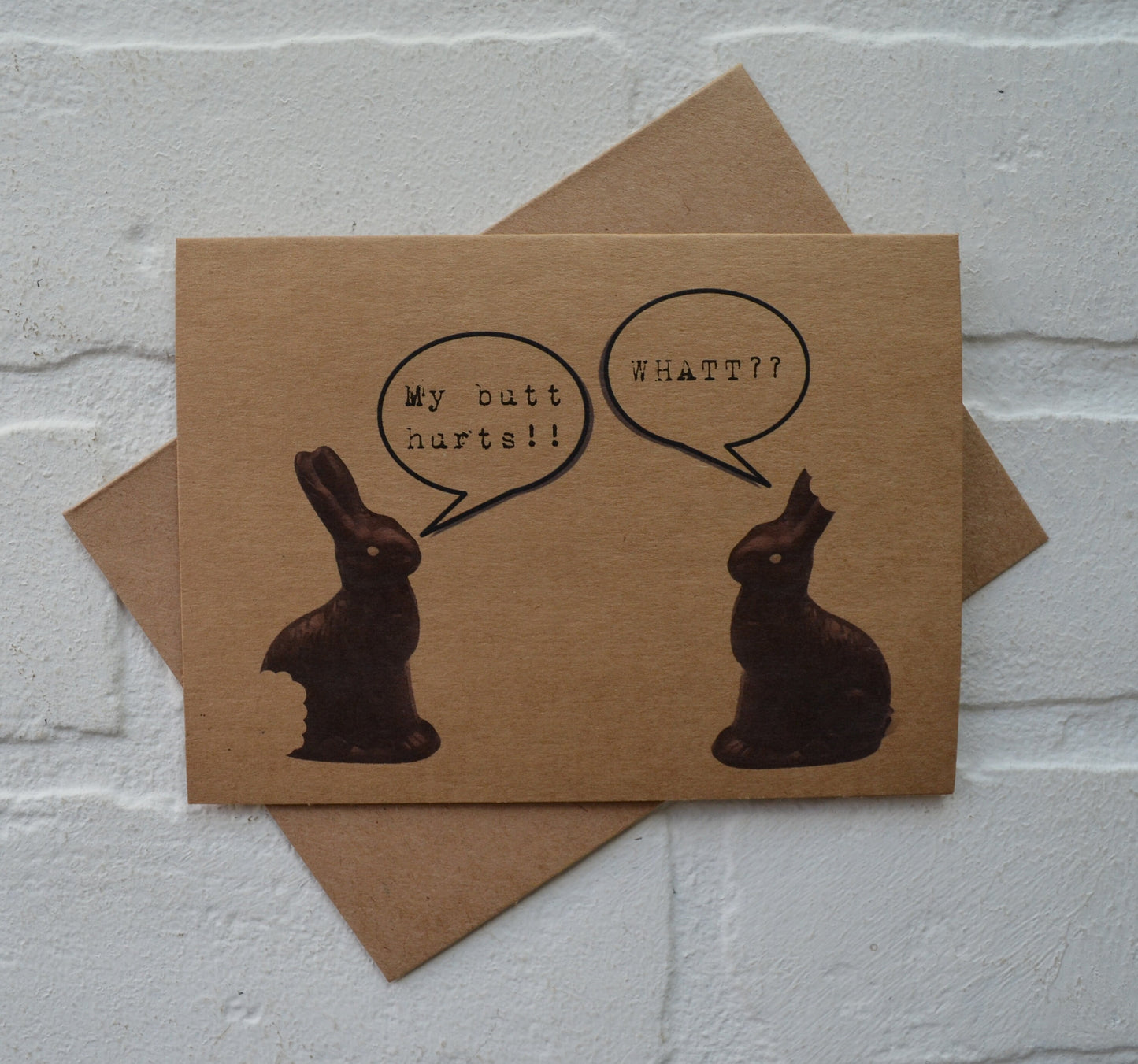 My butt hurts | Happy Easter Greeting Cards