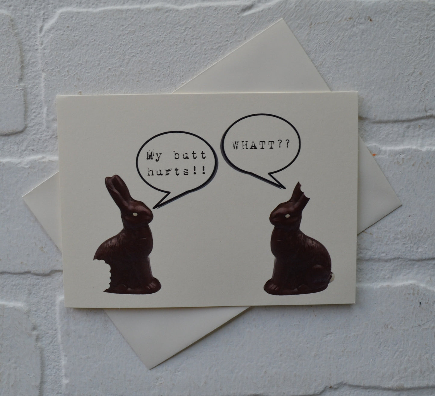 My butt hurts | Happy Easter Greeting Cards