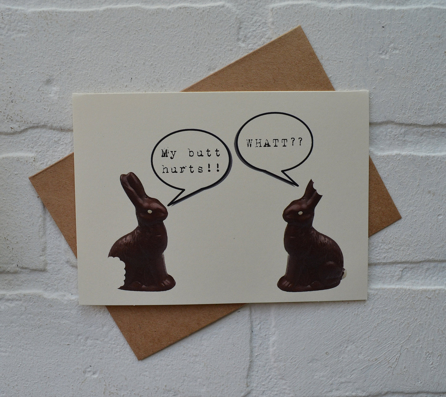 My butt hurts | Happy Easter Greeting Cards
