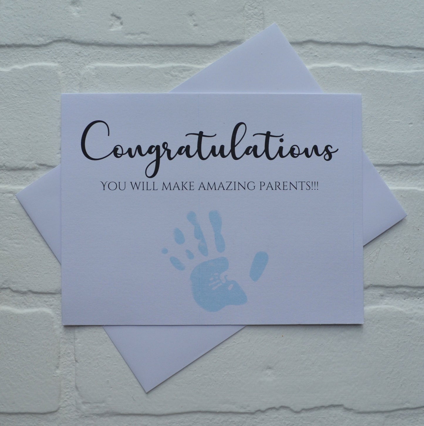 Congratulations you will make amazing parents | new baby card | expecting parents