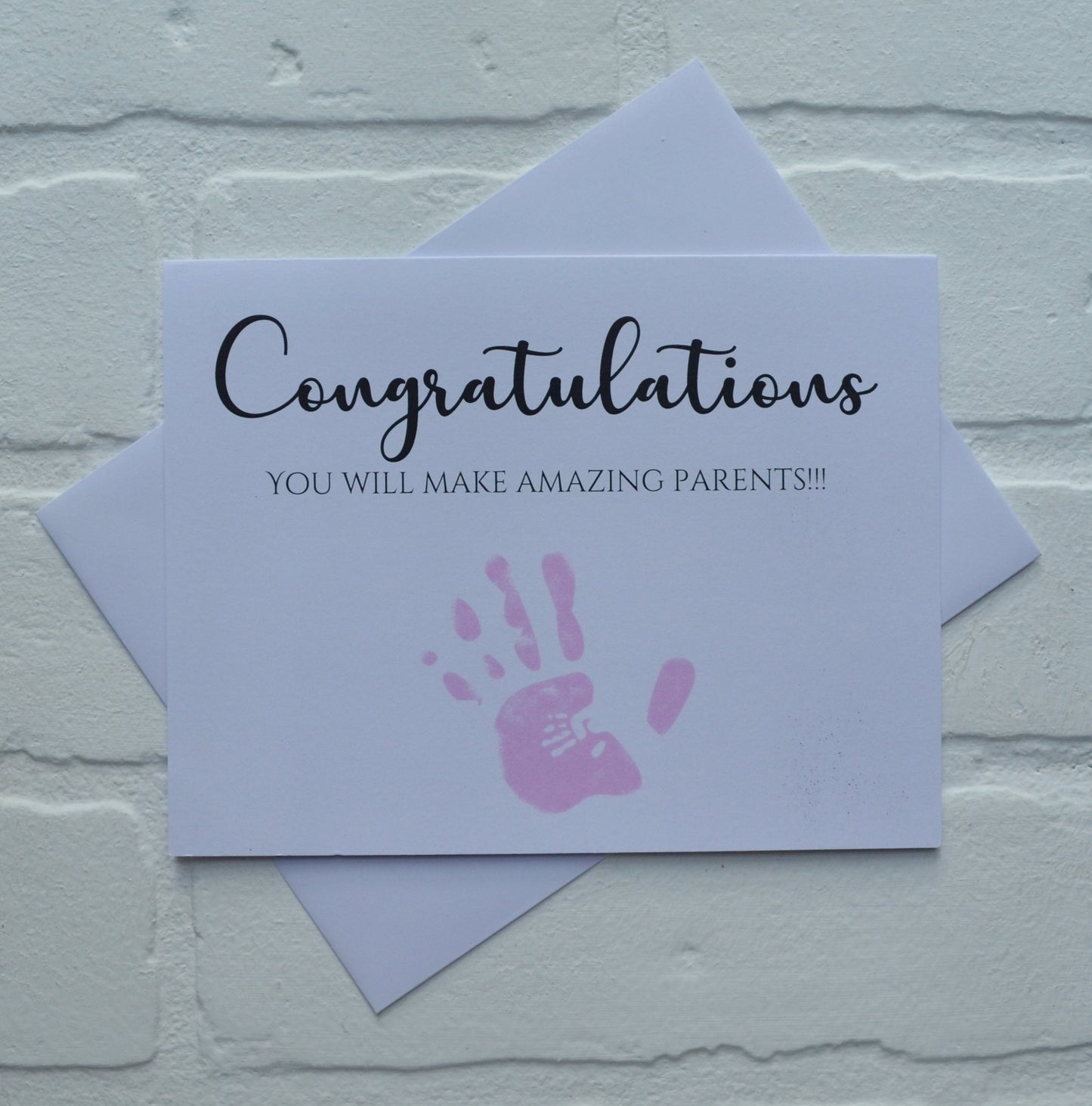 Congratulations you will make amazing parents | new baby card | expecting parents