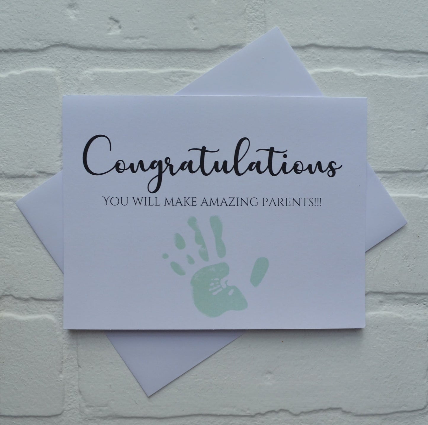Congratulations you will make amazing parents | new baby card | expecting parents