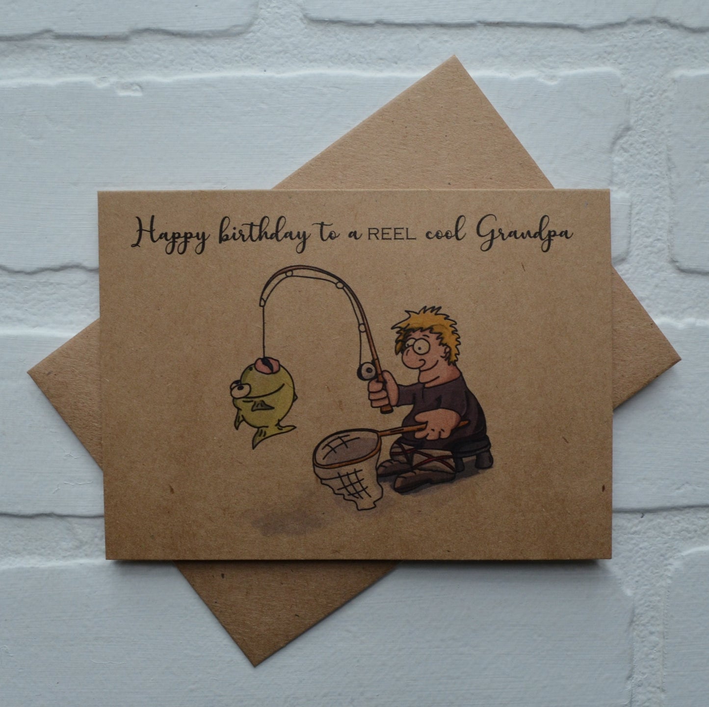 Happy Birthday to a reel great guy | Fishing Card | Happy Birthday Greeting Cards