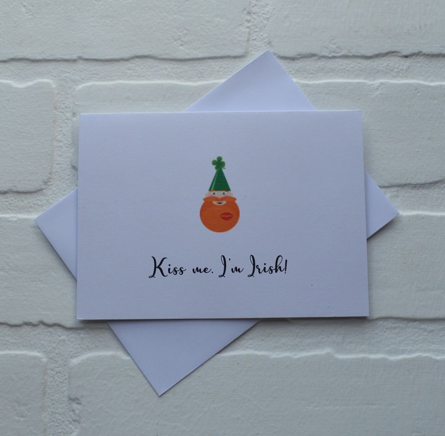 KISS ME I'm IRISH | Happy St. Patrick's Day greeting cards