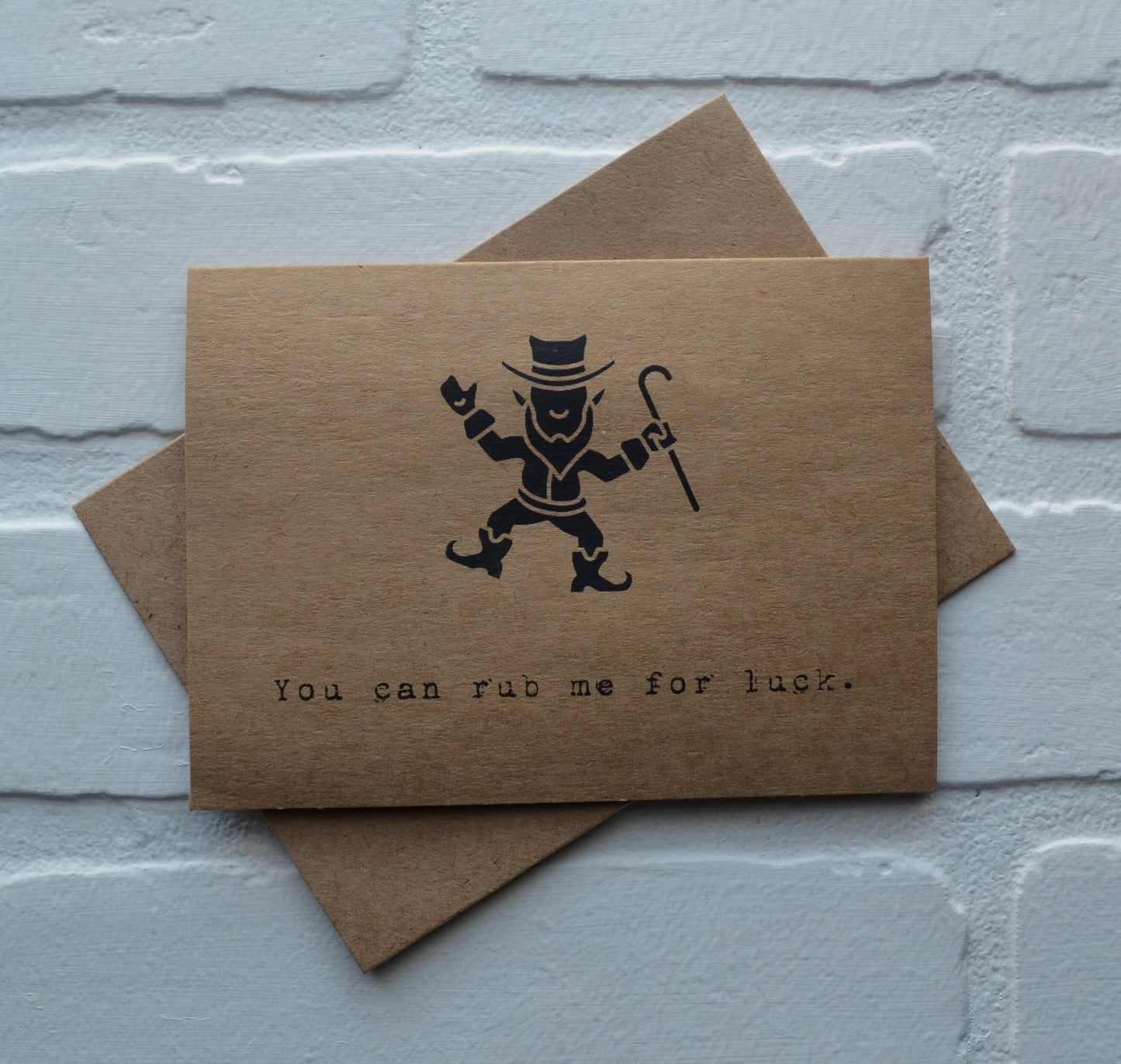 RUB ME for LUCK | Happy St. Patrick's Day greeting cards