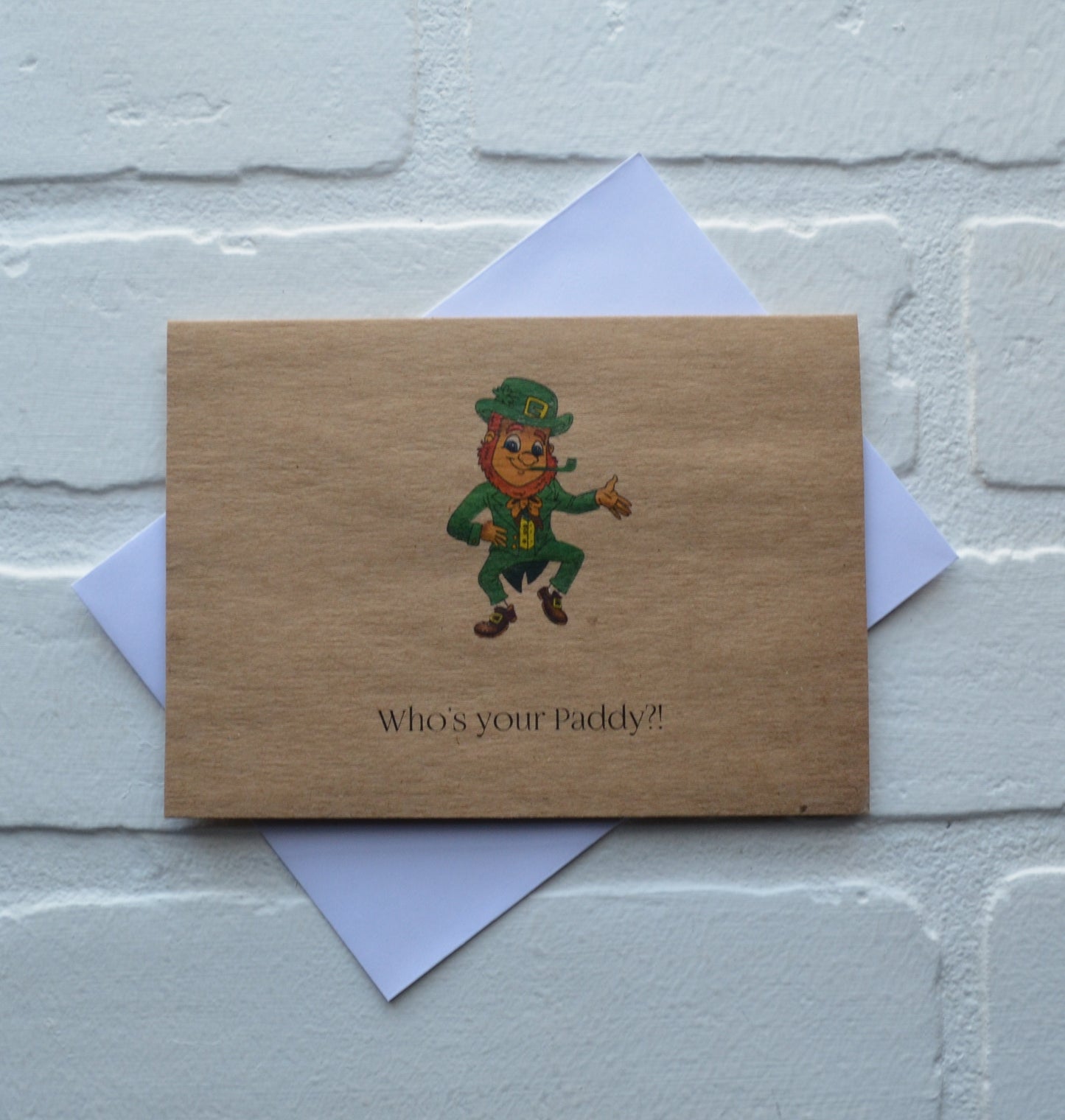 WHO'S YOUR PADDY | Happy St. Patrick's Day greeting cards
