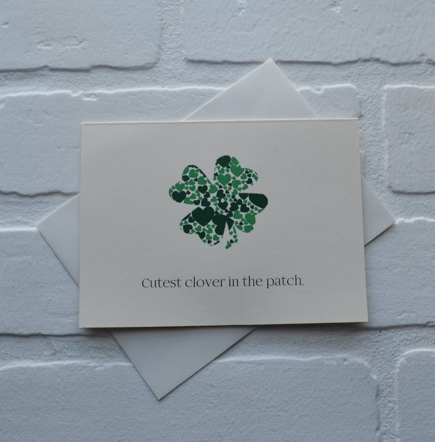 Cutest clover in the patch | Happy St. Patrick's Day greeting cards