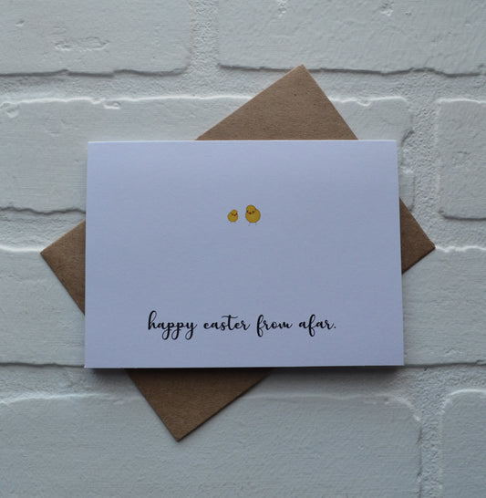 Happy Easter from afar | Happy Easter Greeting Cards