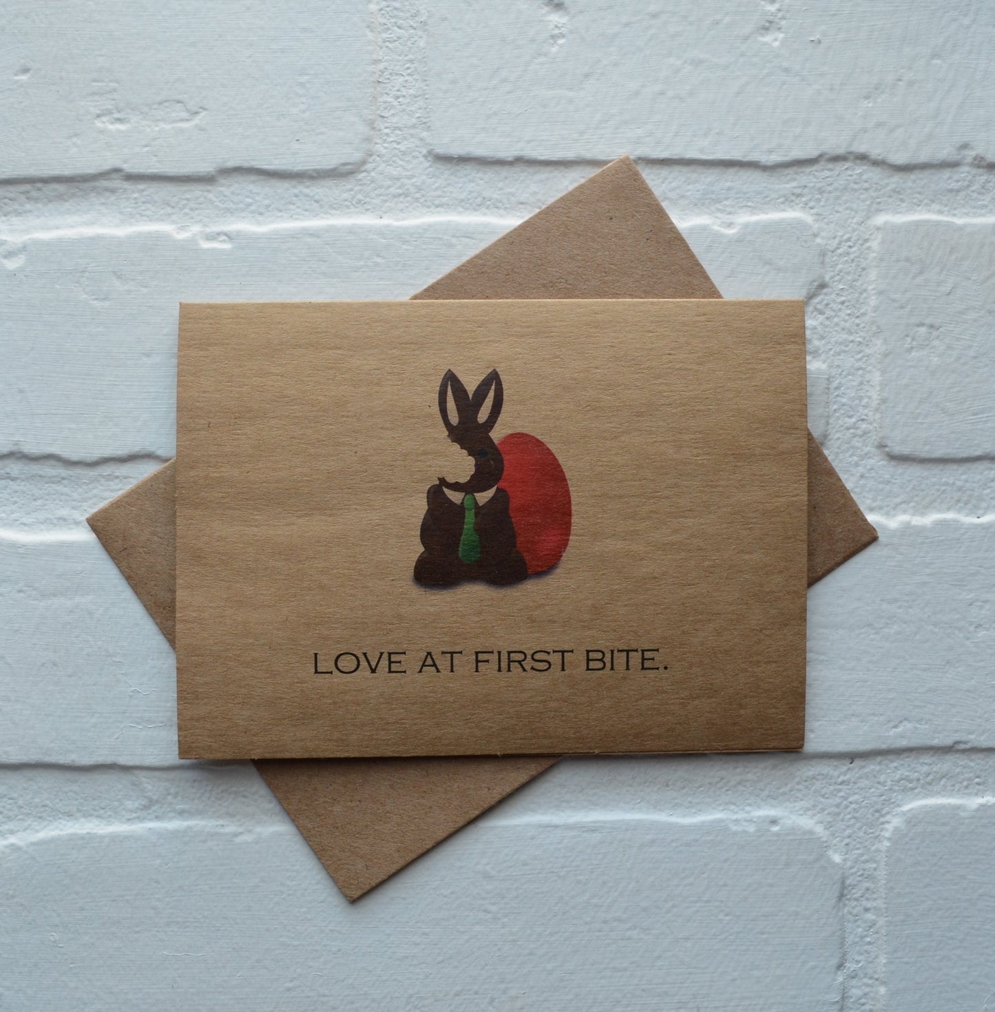 Love at first bite | Happy Easter Greeting Cards | Love Card