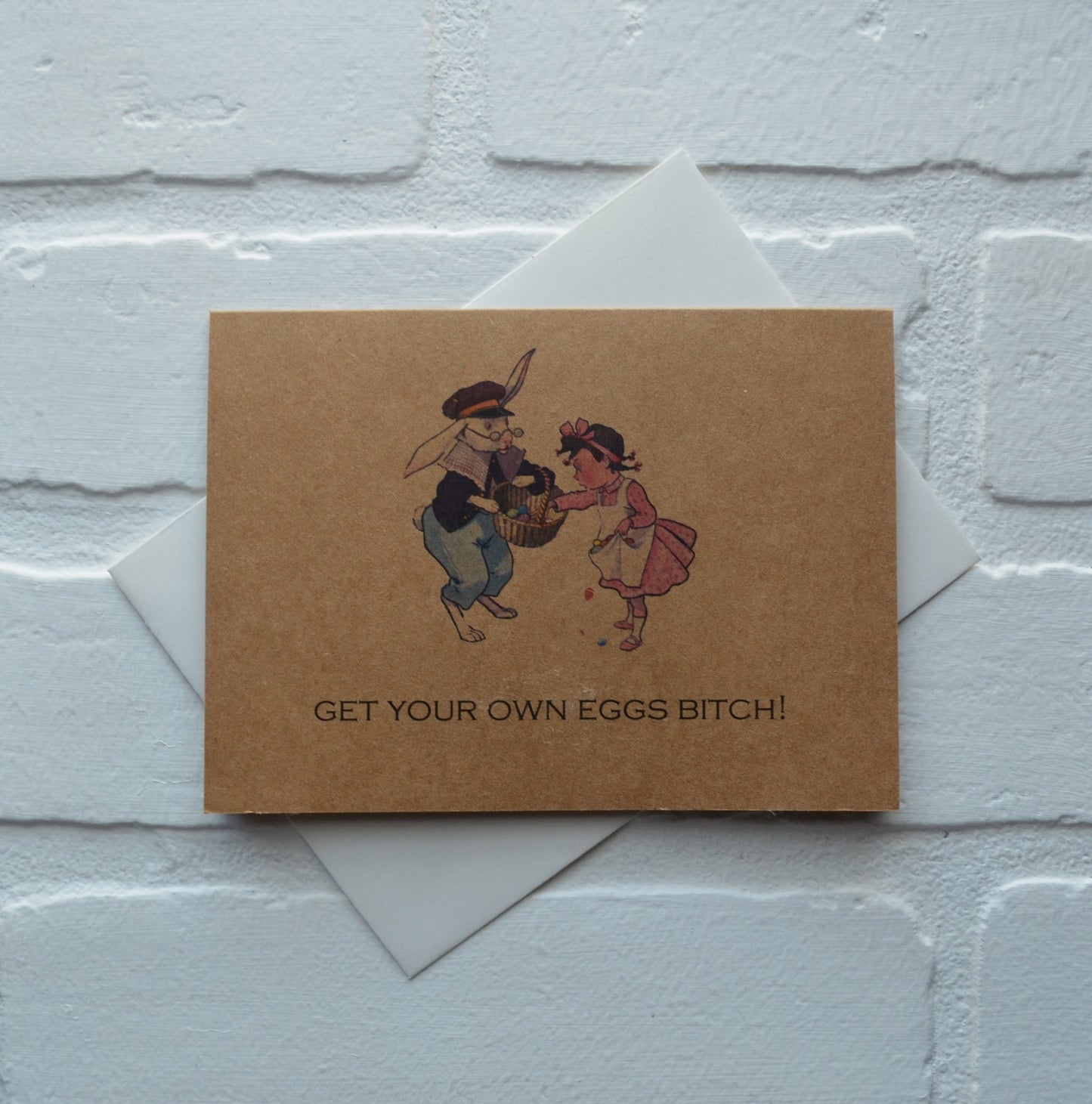 Get your own eggs bitch | Happy Easter Greeting Cards