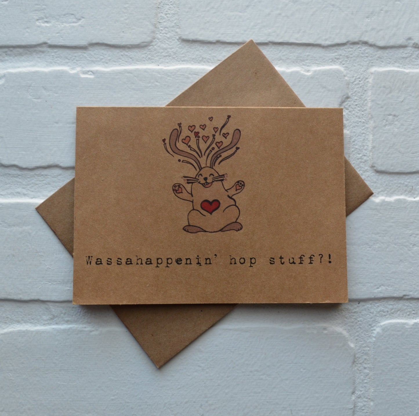 Wassahappenin' hop stuff | Happy Easter Greeting Cards | Love Card