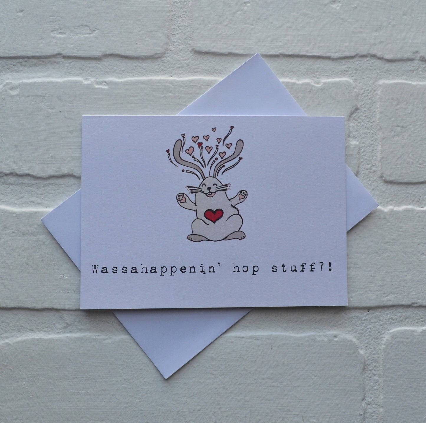 Wassahappenin' hop stuff | Happy Easter Greeting Cards | Love Card