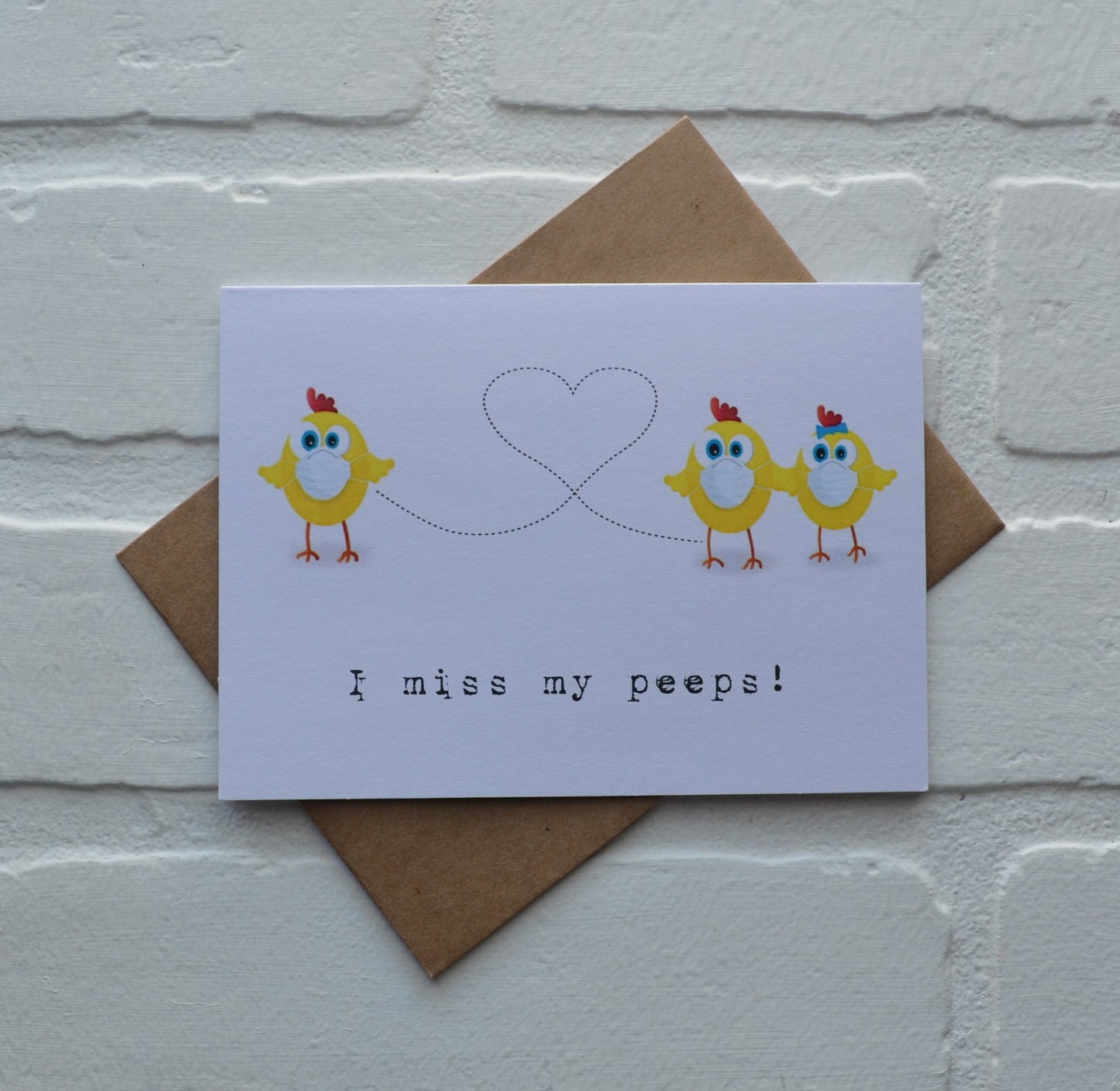 I miss my peeps | Happy Easter Greeting Cards