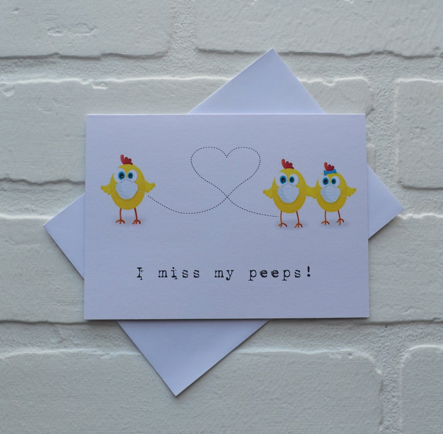 I miss my peeps | Happy Easter Greeting Cards