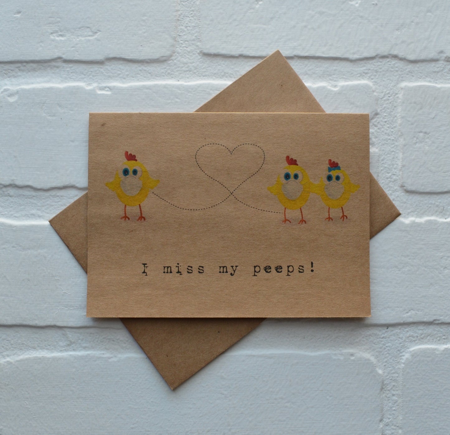 I miss my peeps | Happy Easter Greeting Cards