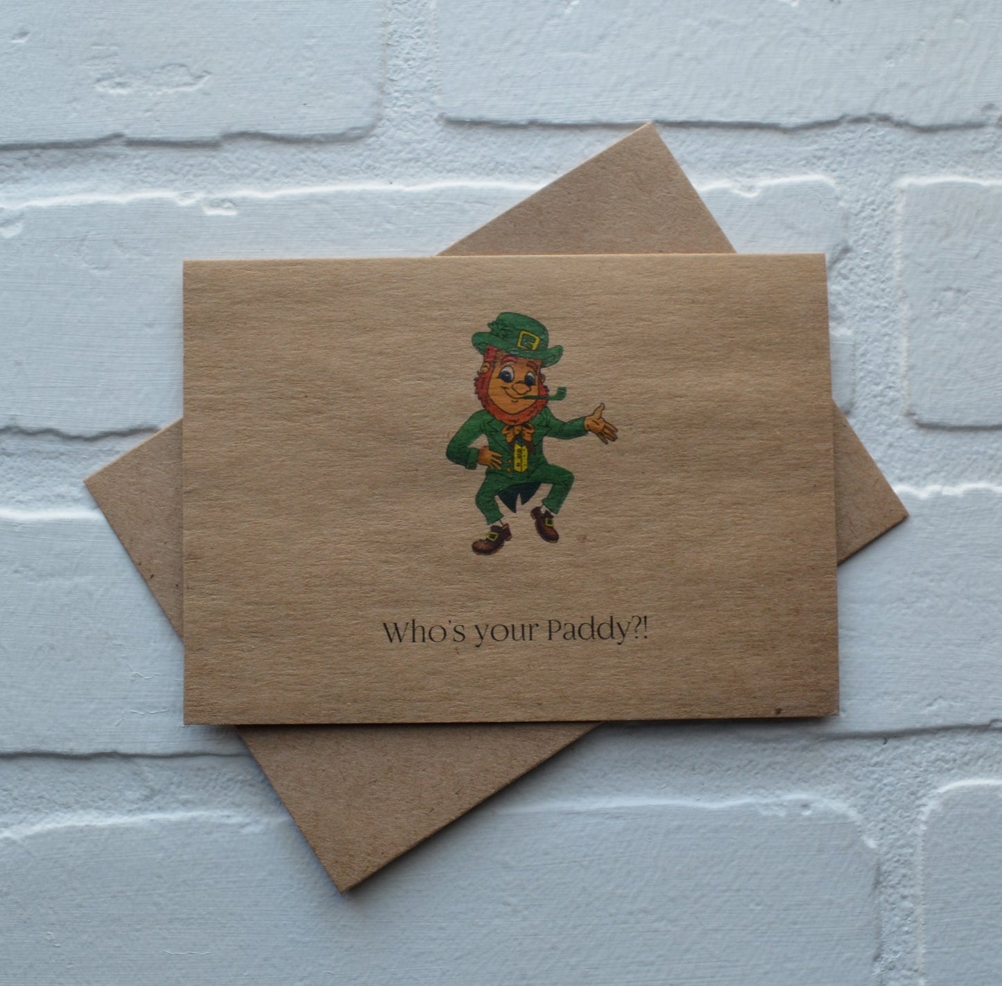 WHO'S YOUR PADDY | Happy St. Patrick's Day greeting cards
