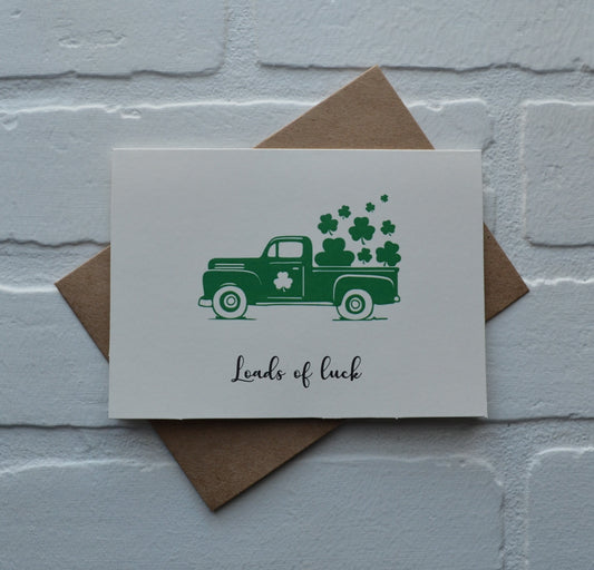 LOADS OF LUCK | Happy St. Patrick's Day greeting cards