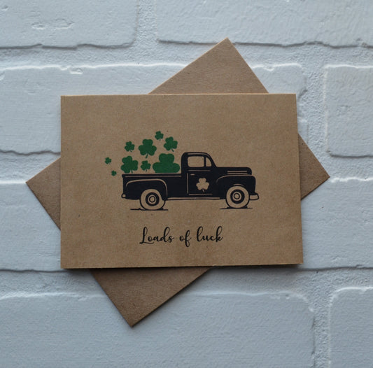 LOADS OF LUCK | Happy St. Patrick's Day greeting cards